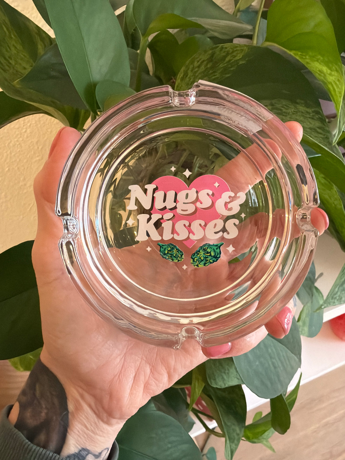 Nugs & Kisses Ashtray