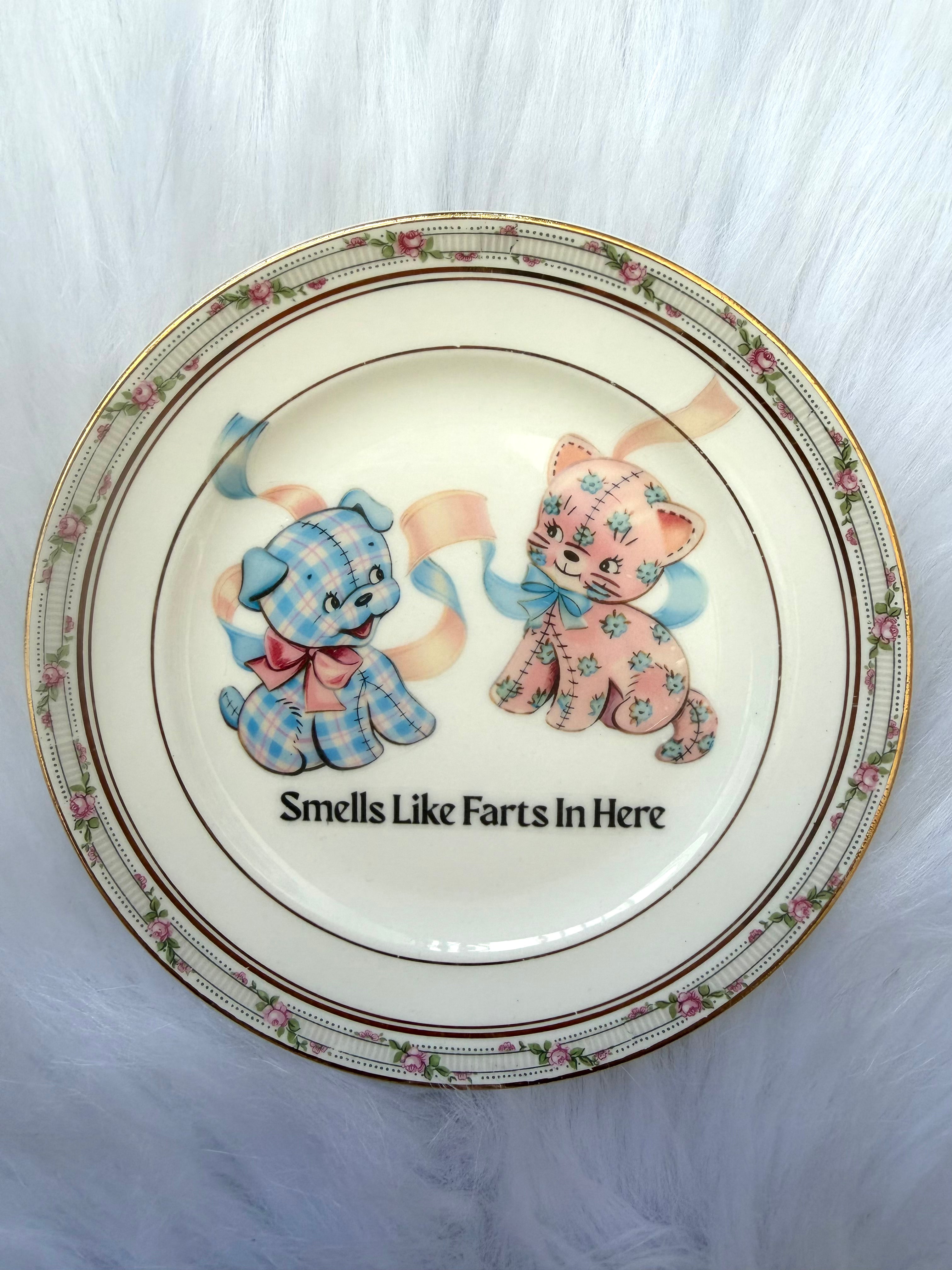 Smells Like Farts In Here Decorative Plate