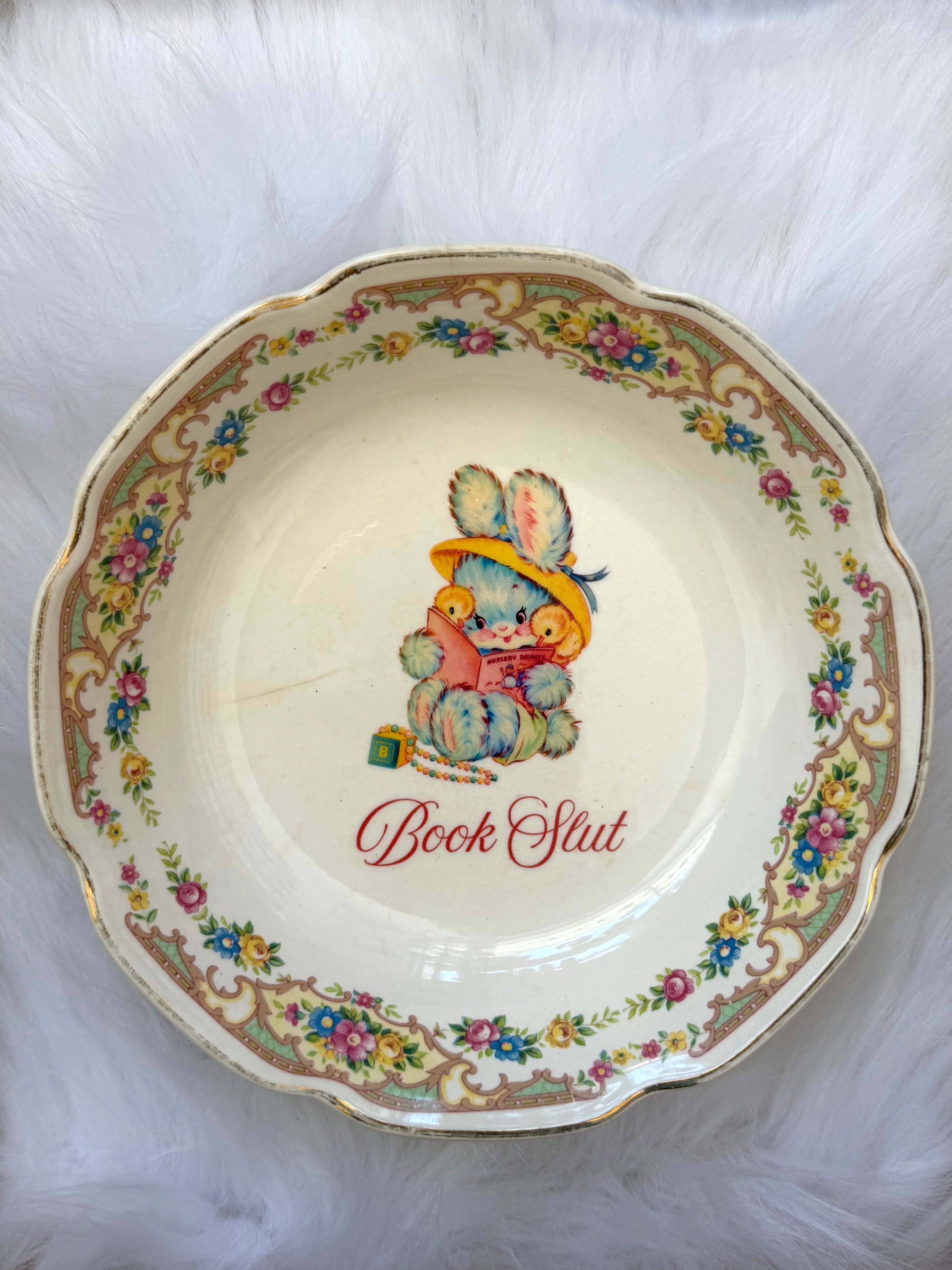 Book Slut Decorative Bowl