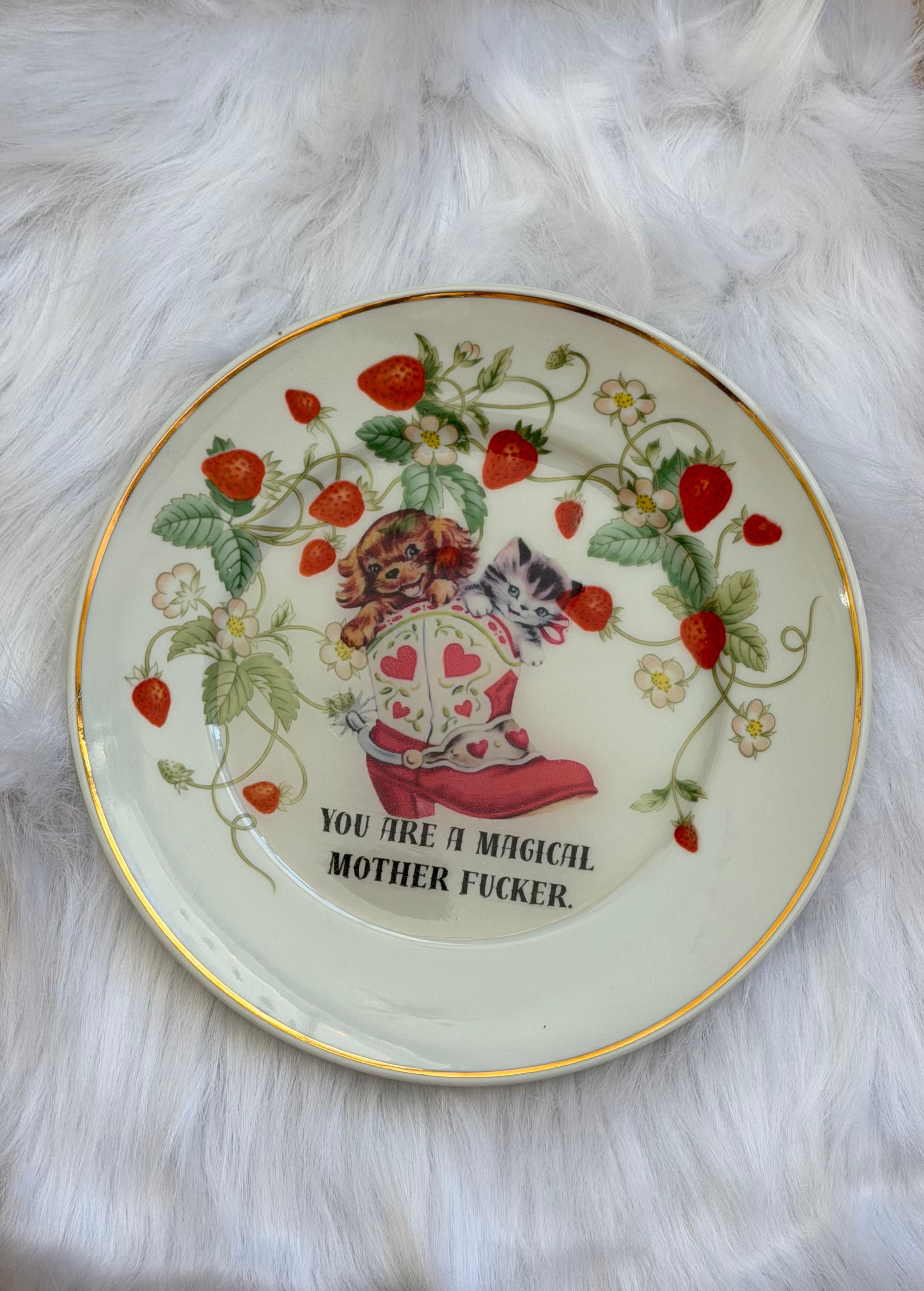 Magical Mother Fucker Decorative Plate