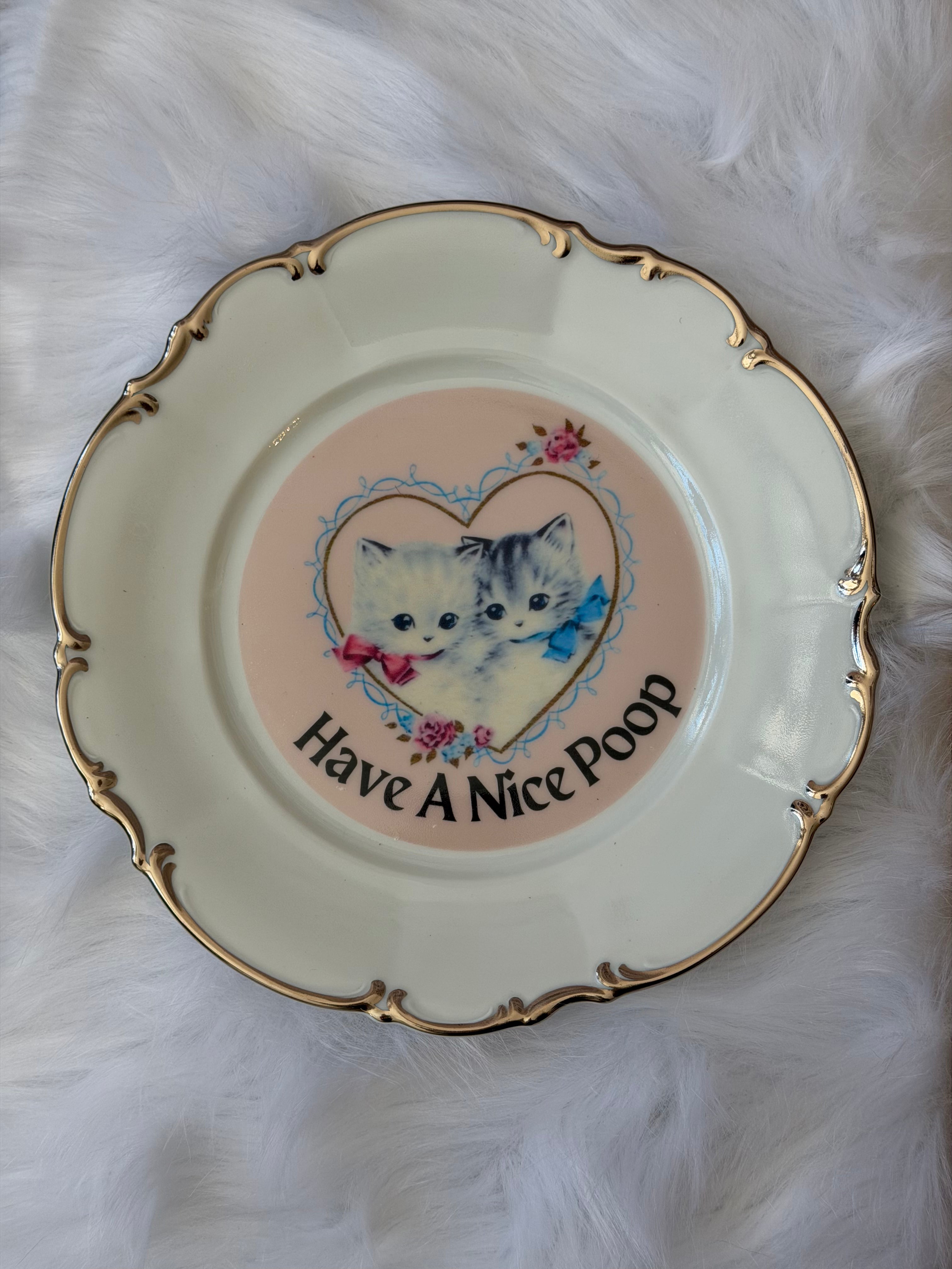Have A Nice Poop Decorative Plate