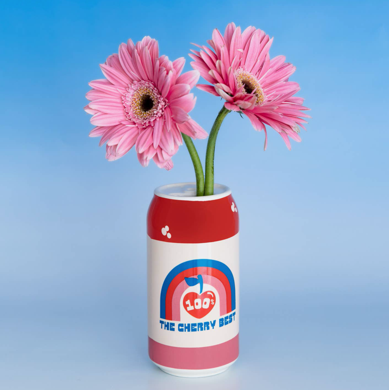 Lucky Cherry Cream Soda Vase