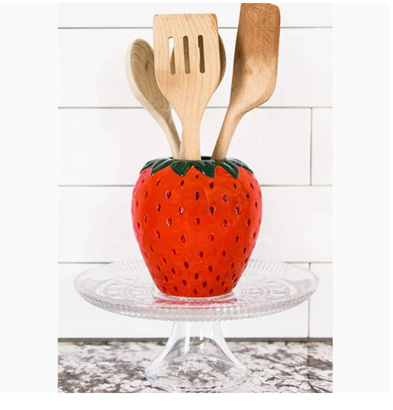 Strawberry Fields Ceramic Vase