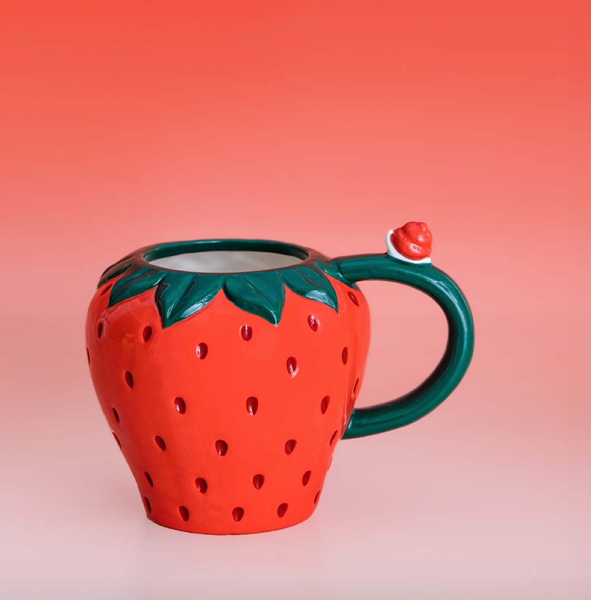 Strawberry Ceramic Mug