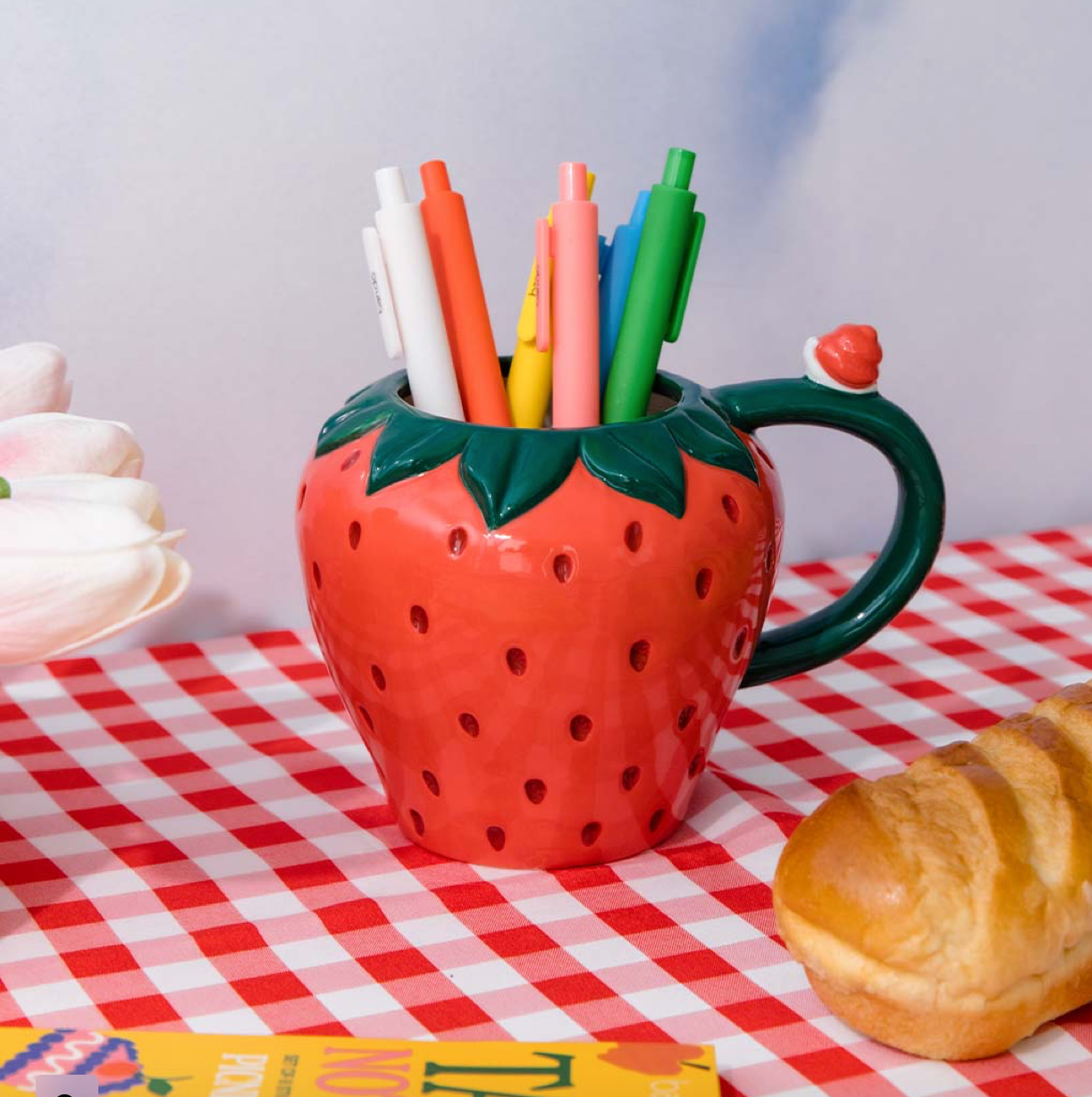 Strawberry Ceramic Mug