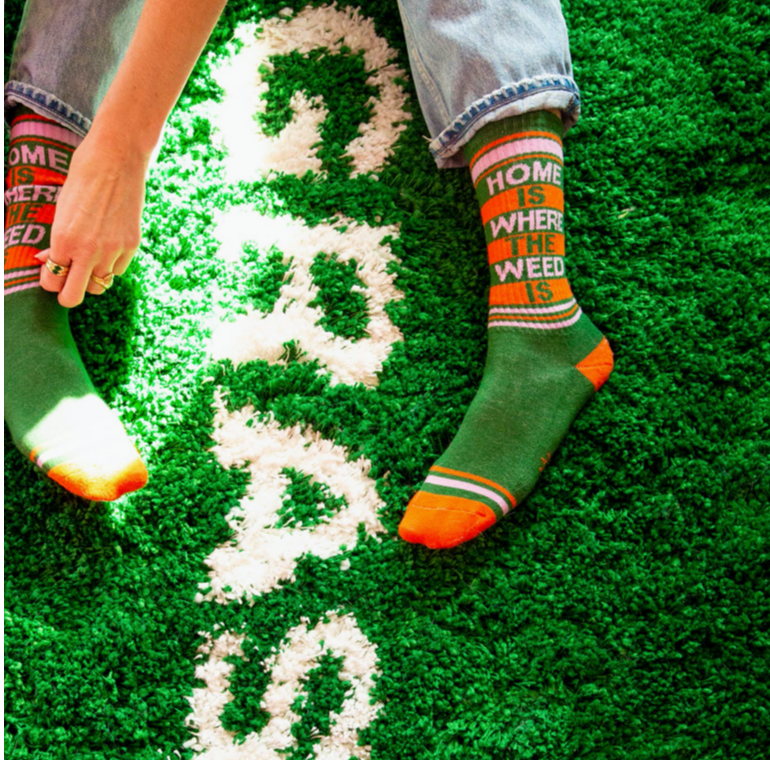 Home Is Where The Weed Is Unisex Socks