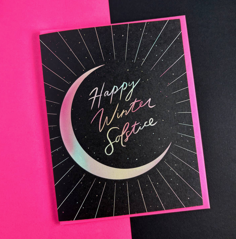 Winter Solstice Greeting Card