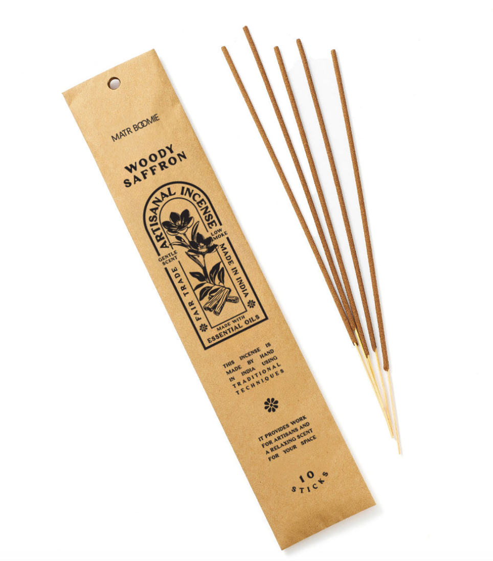 Woody Saffron Incense