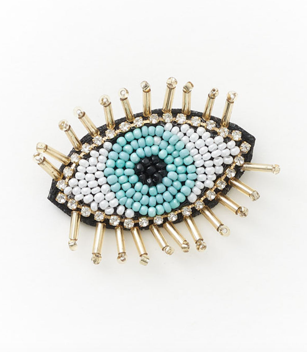 Evil Eye Brooch Pin