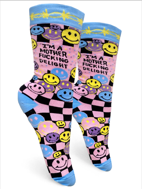 Mother Fucking Delight Women's Crew Socks