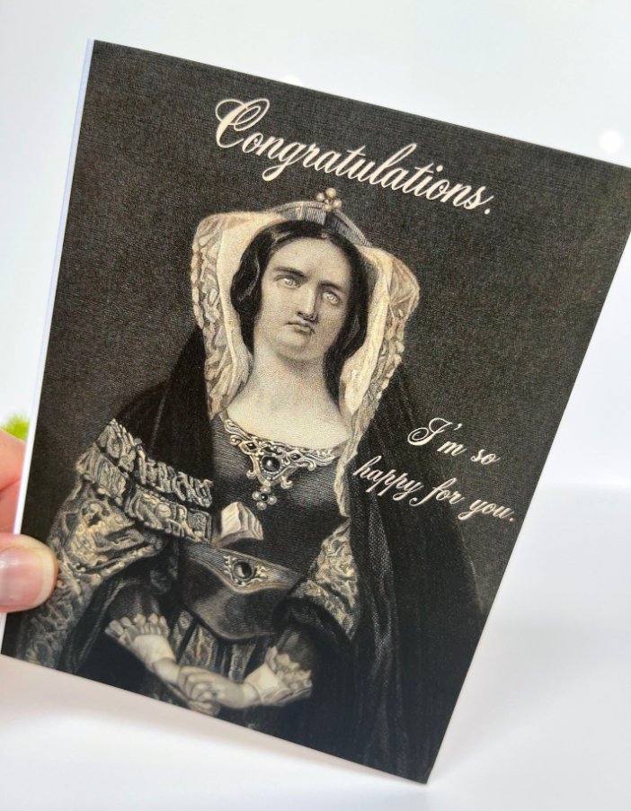 Congratulations I'm So Happy For You Greeting Card