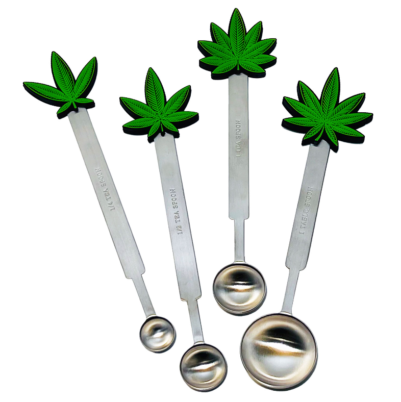 Pot Leaf Measuring Spoons