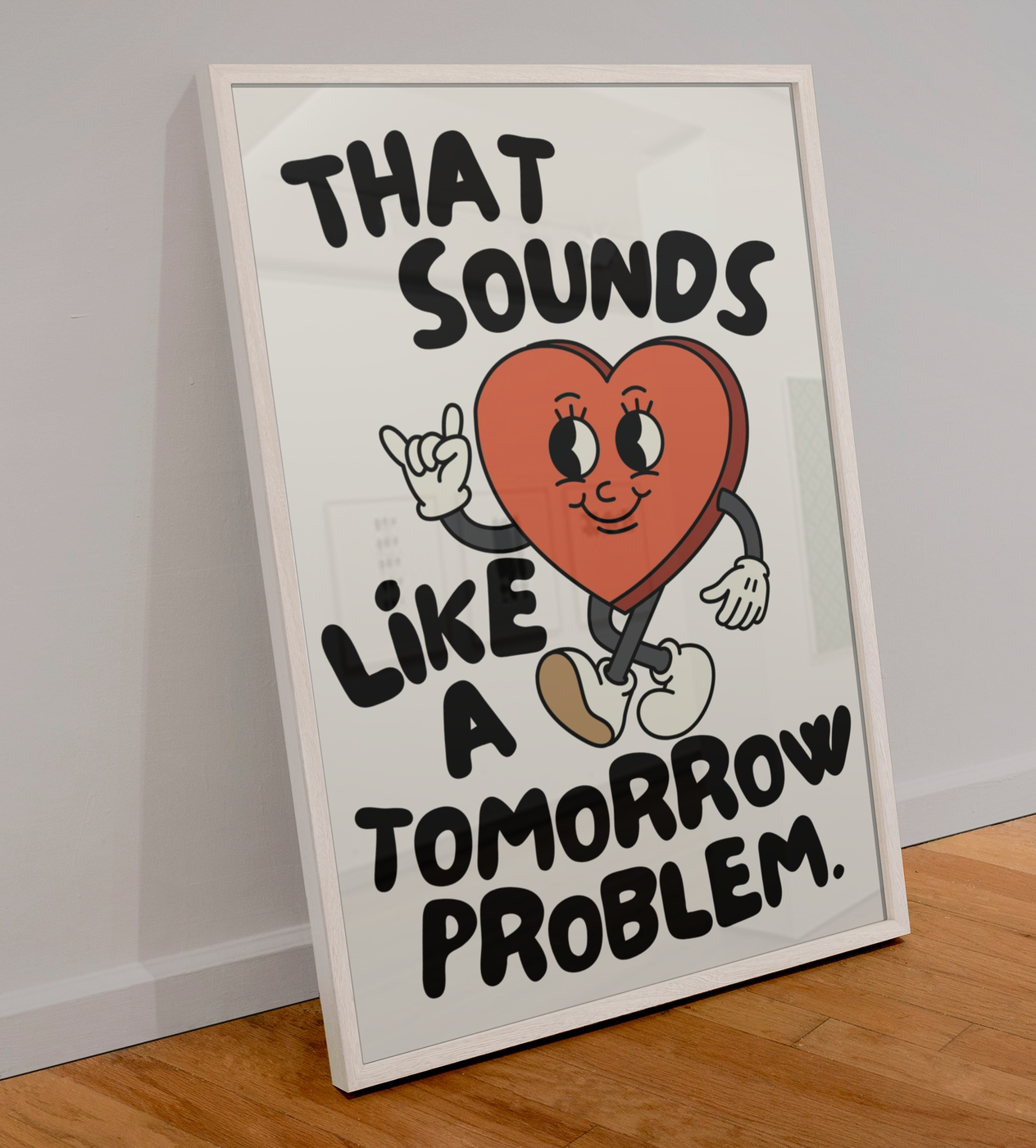 Tomorrow Problem Art Print