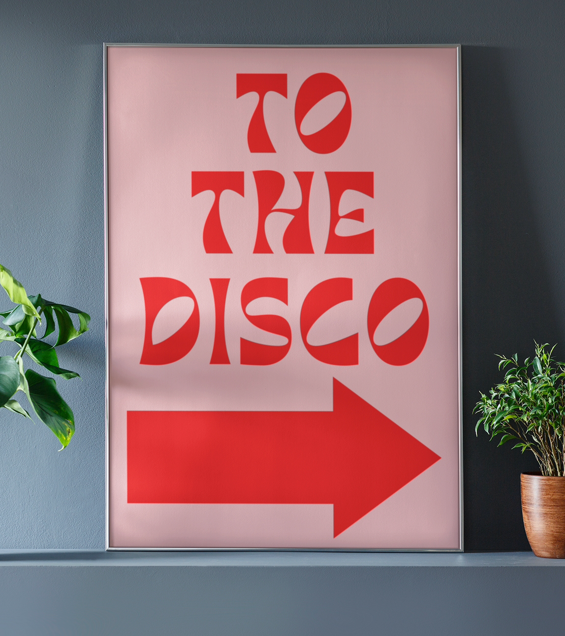 To The Disco Art Print