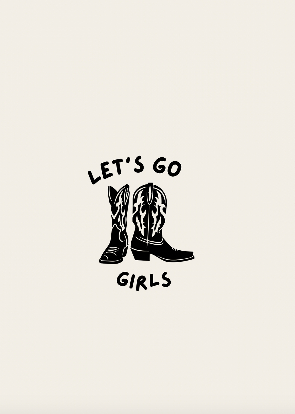 Let’s Go Girls Art Print