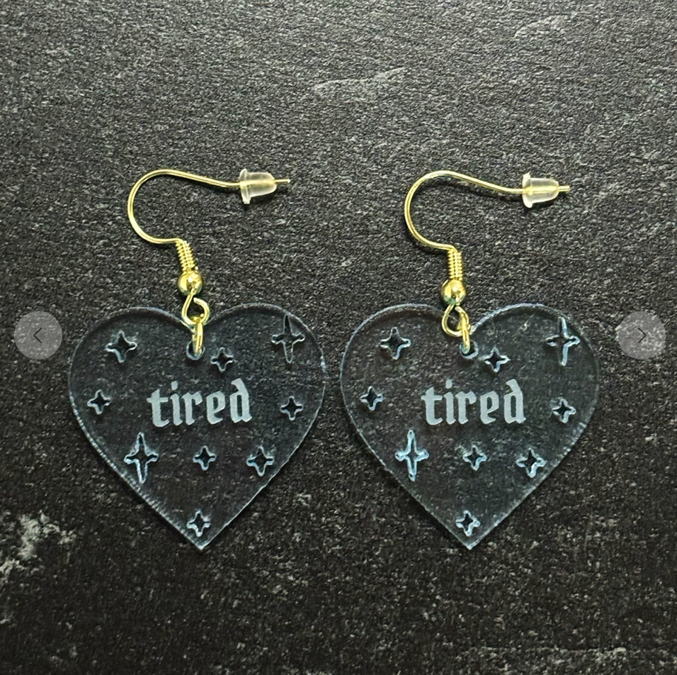 Tired Earrings