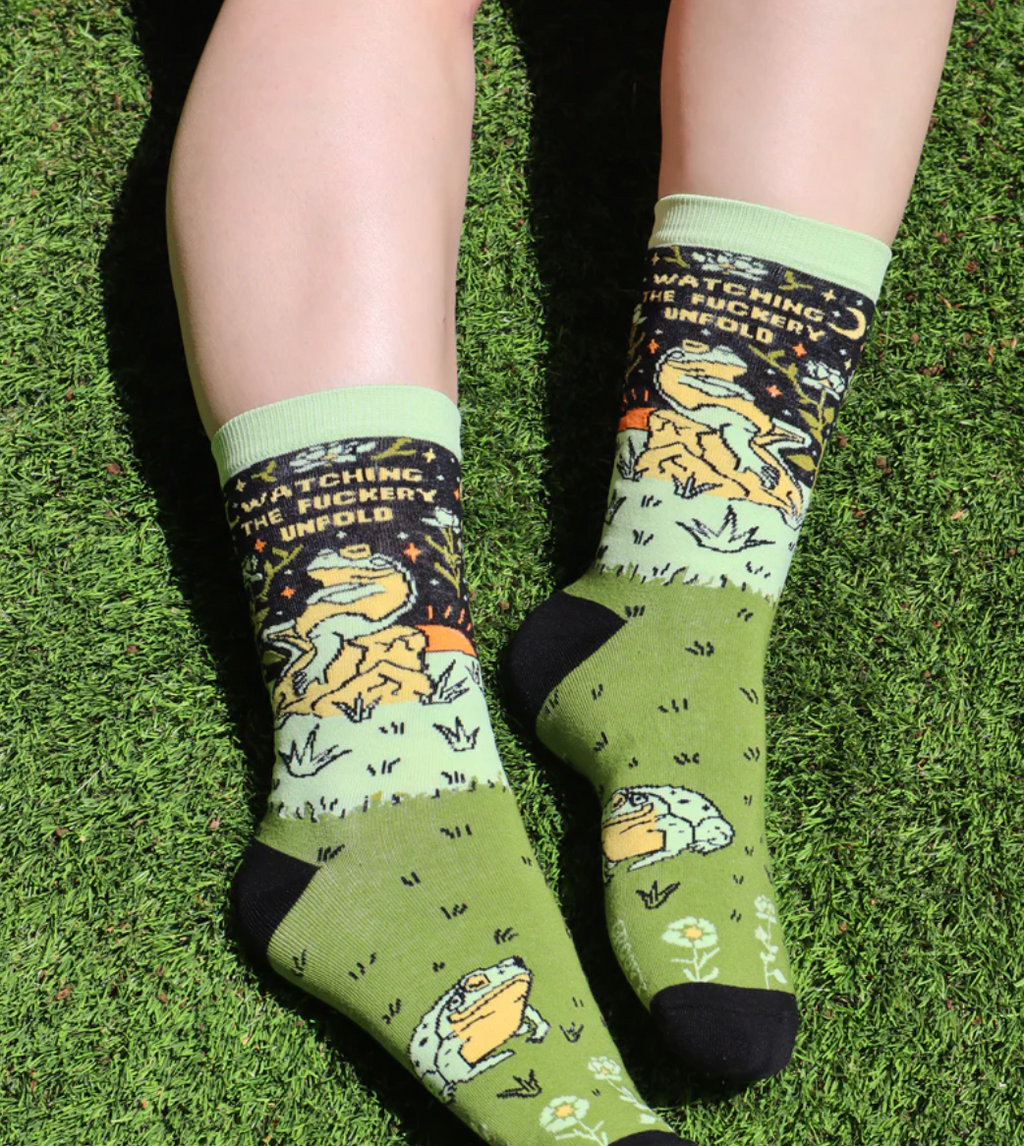 The Fuckery Unfold Women’s Crew Socks