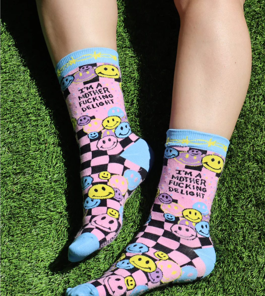 Mother Fucking Delight Women’s Crew Socks