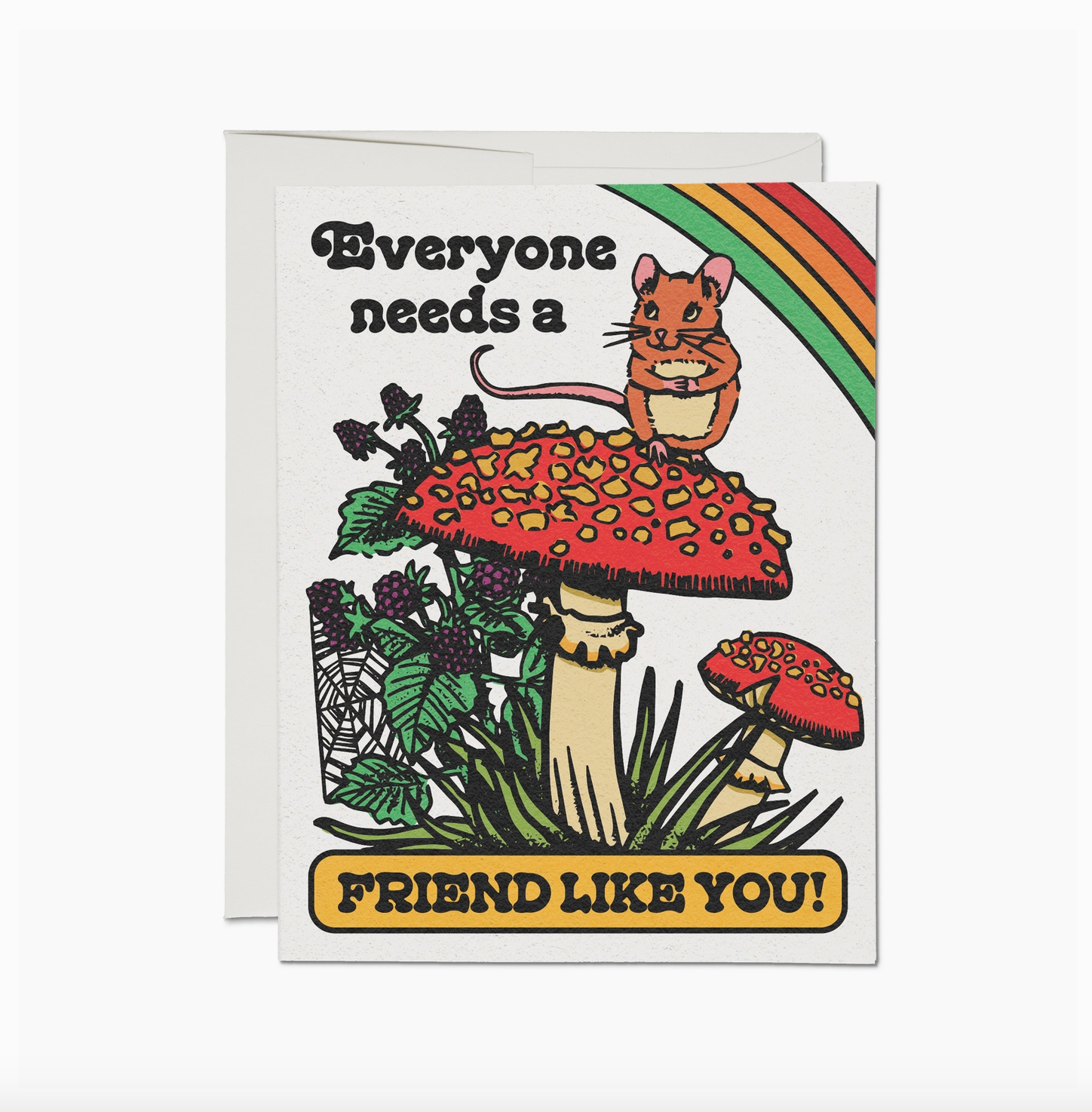 Mouse Friend Greeting Card