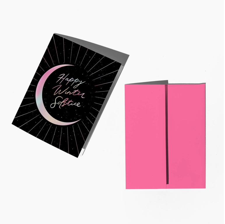 Winter Solstice Greeting Card