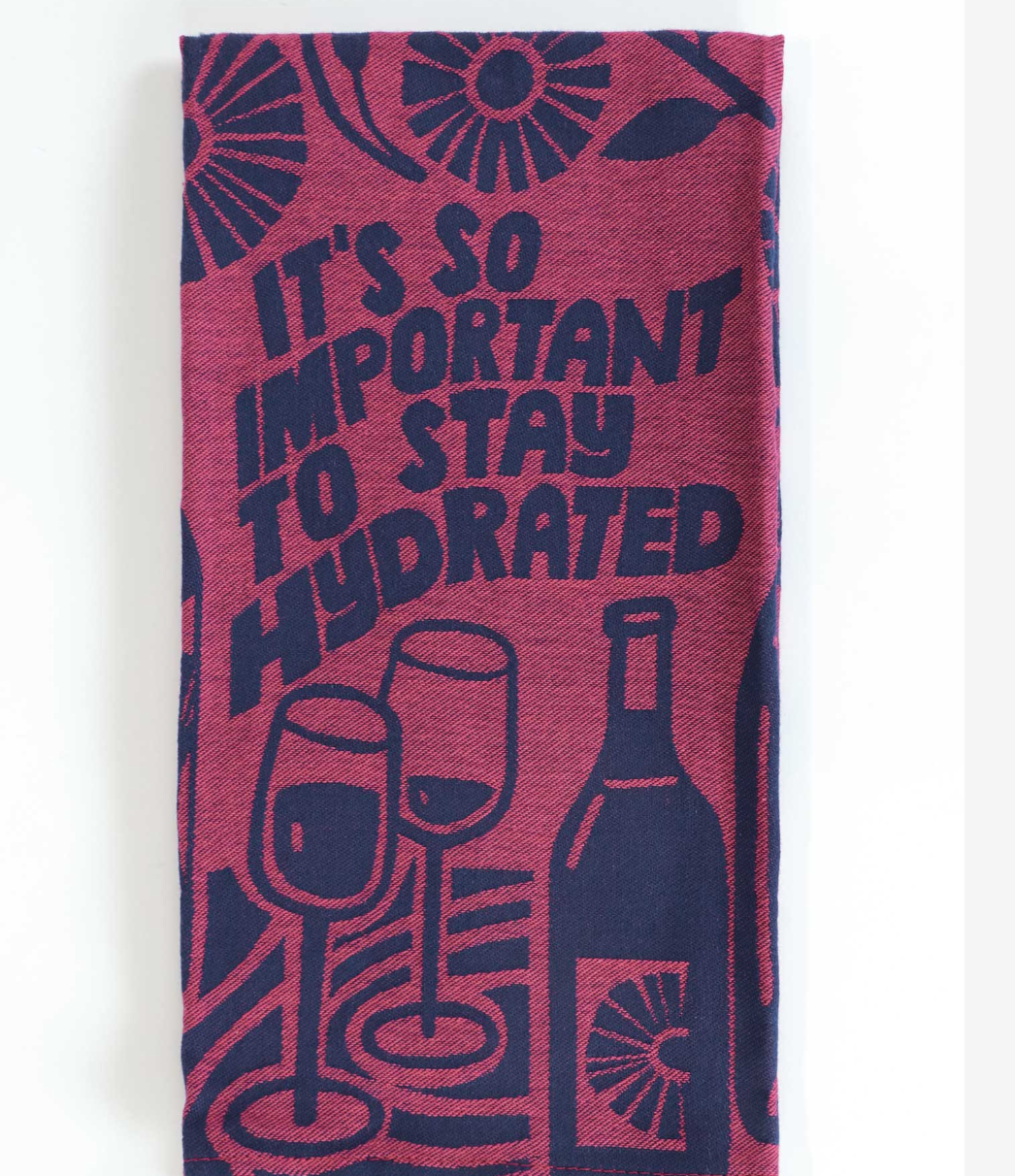 Stay Hydrated Dish Towel