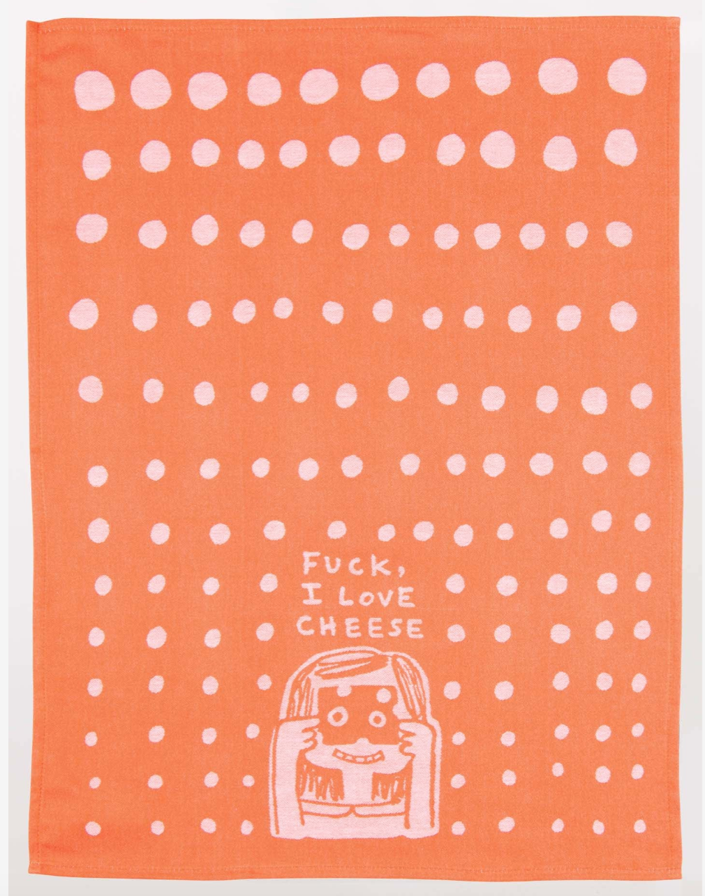 Fuck I Love Cheese Dish Towel