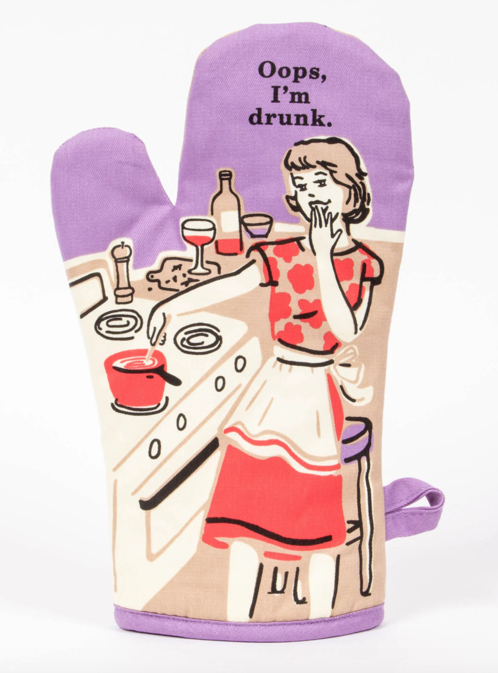 Oops I’m Drunk Oven Mitt