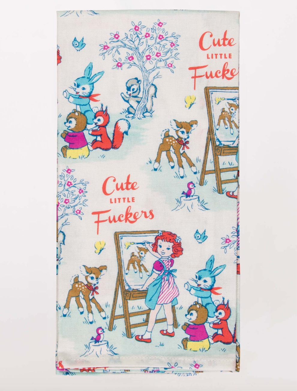 Cute Little Fuckers Dish Towel
