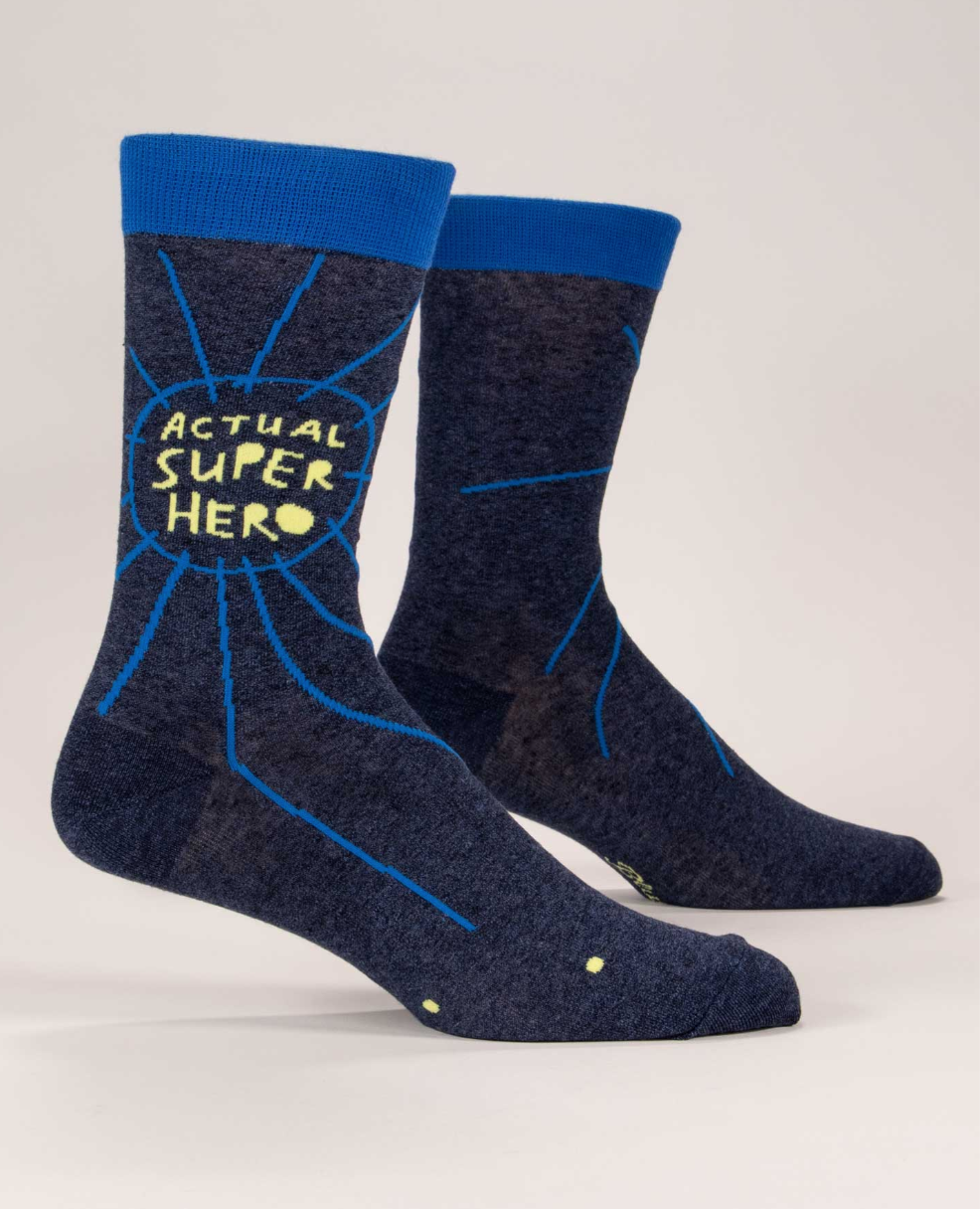 Actual Superhero Men’s Socks