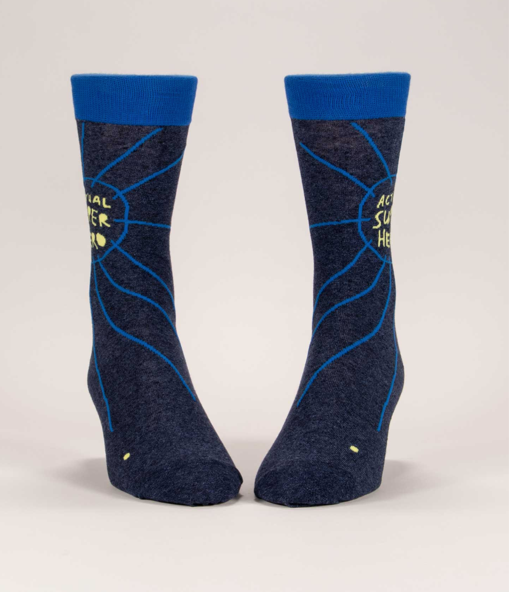 Actual Superhero Men’s Socks