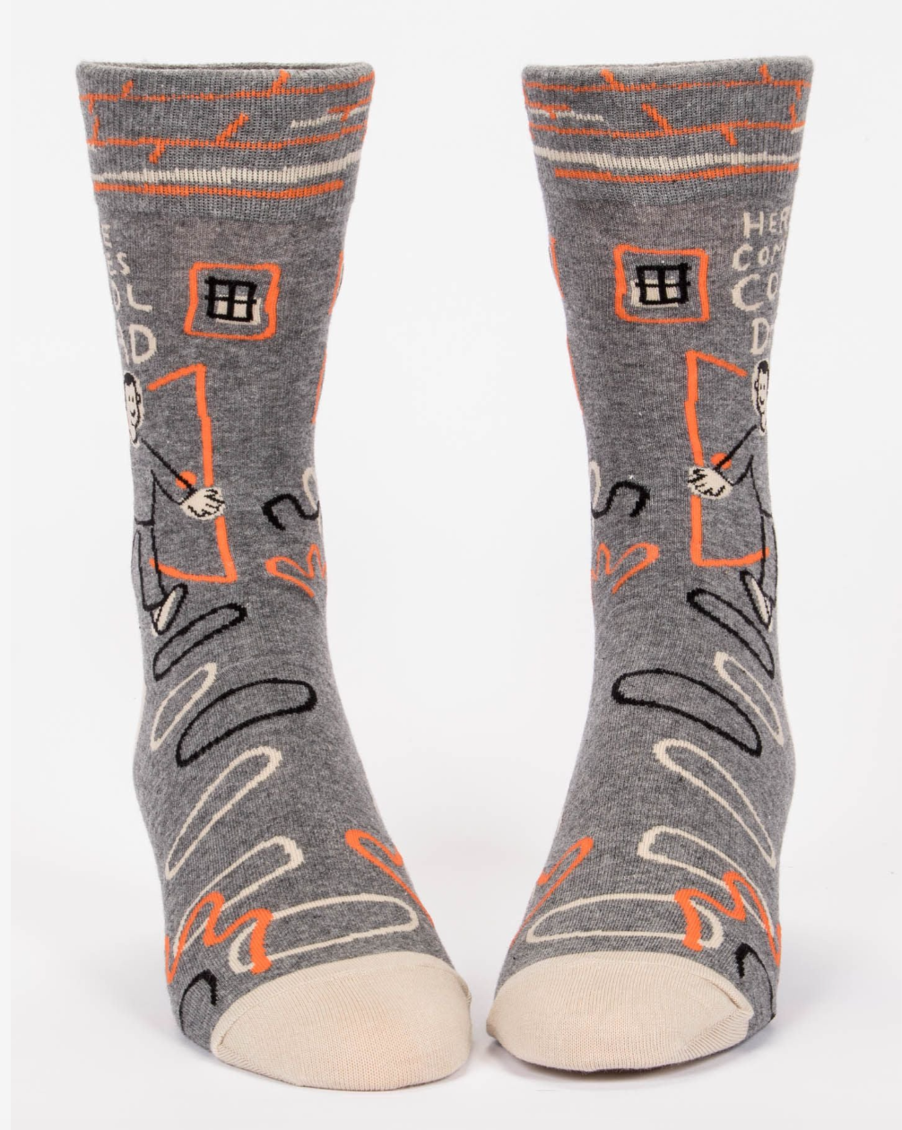 Here Comes Cool Dad Men’s Socks
