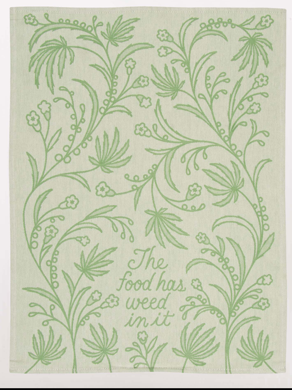 Food Has Weed In In Dish Towel