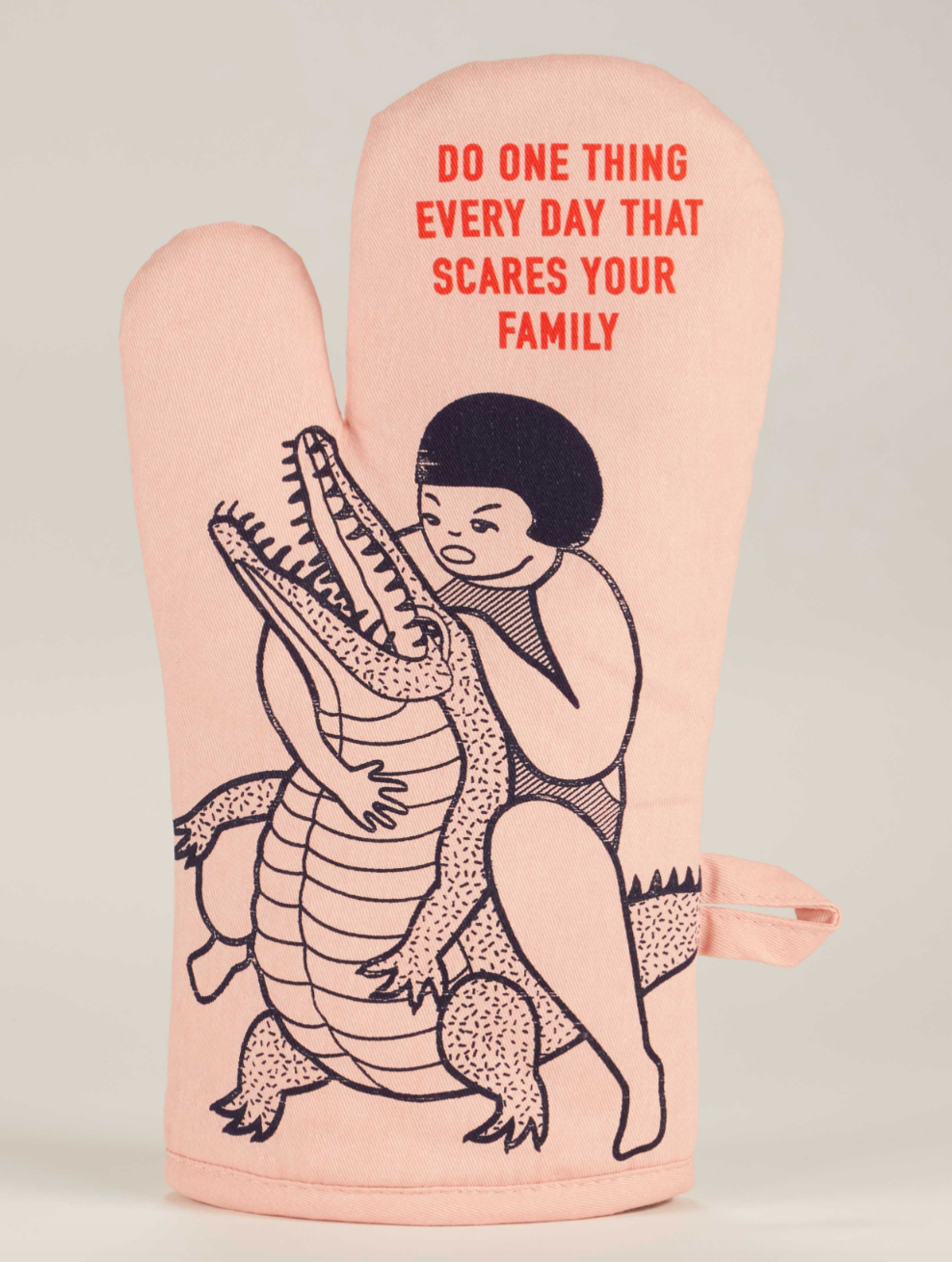 Scares Your Family Oven Mitt