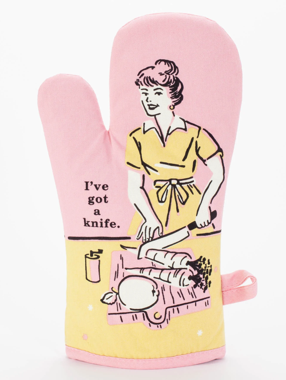 I’ve Got A Knife Oven Mitt