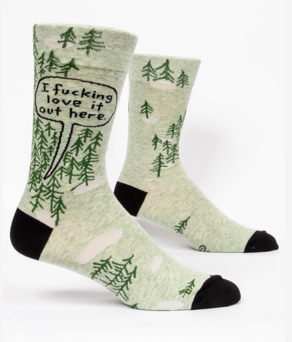 Fucking Love It Out Here Men’s Socks