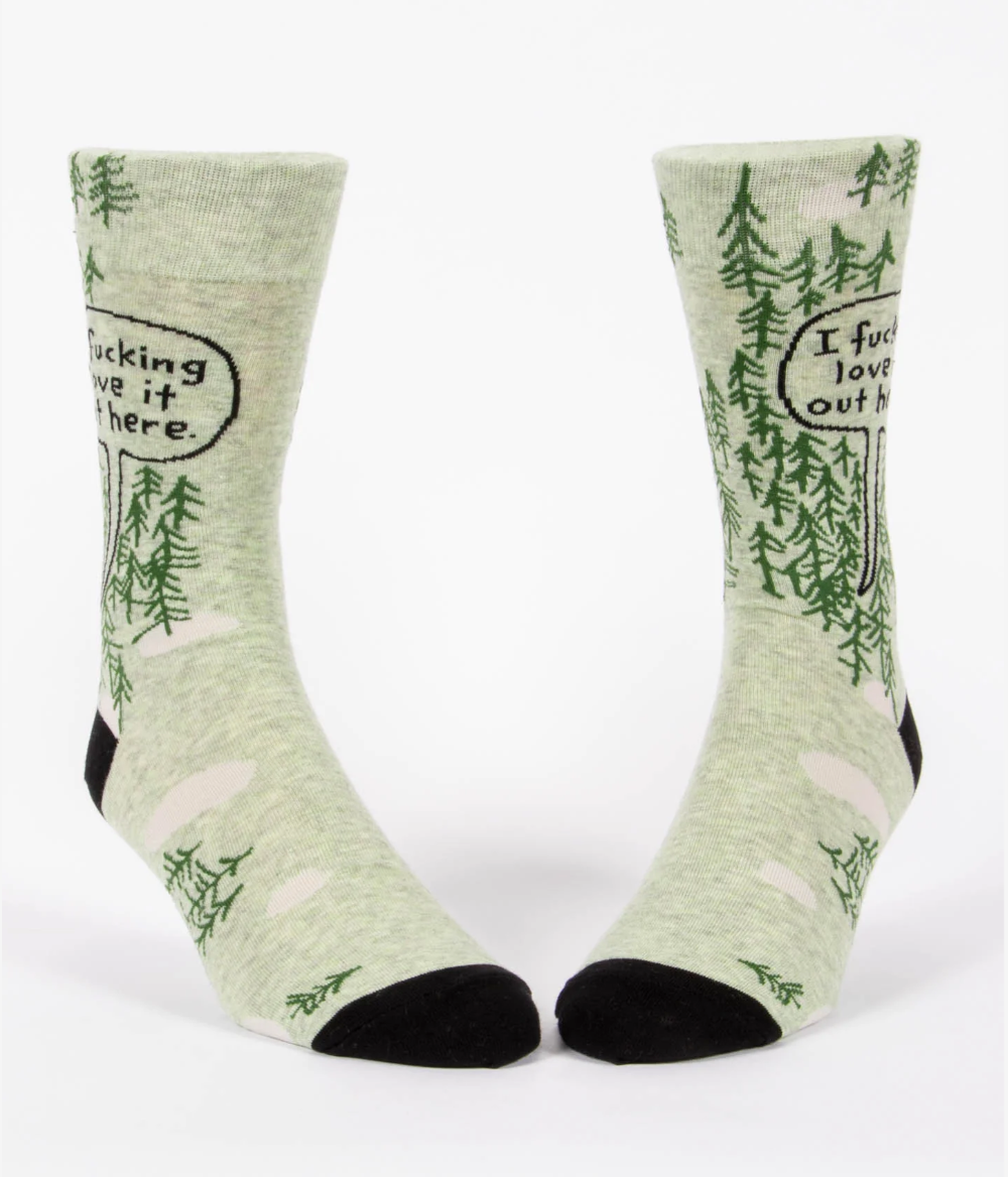 Fucking Love It Out Here Men’s Socks
