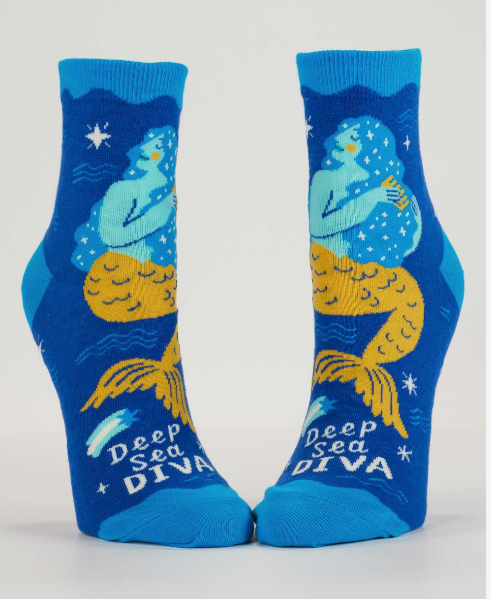 Deep Sea Diva Ankle Socks