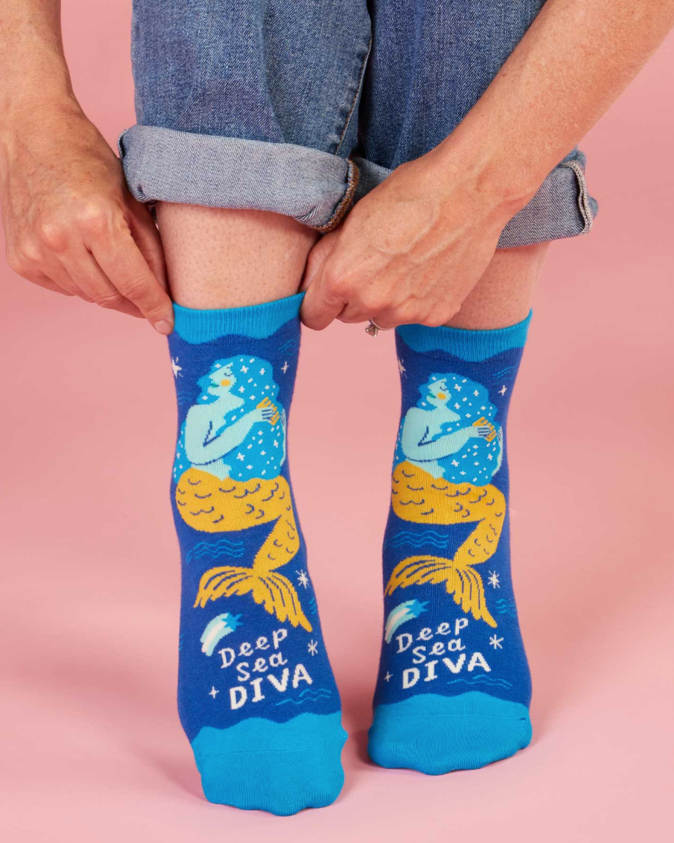Deep Sea Diva Ankle Socks
