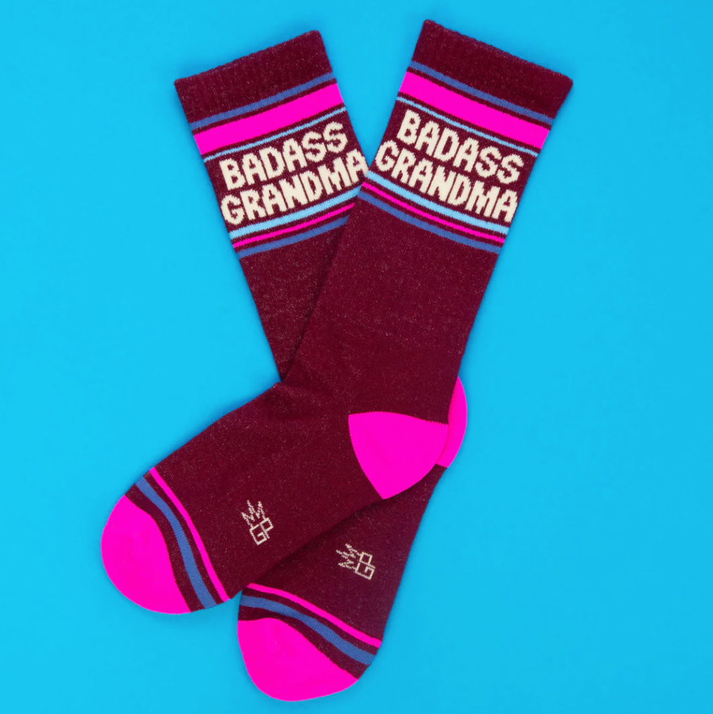Badass Grandma Unisex Socks