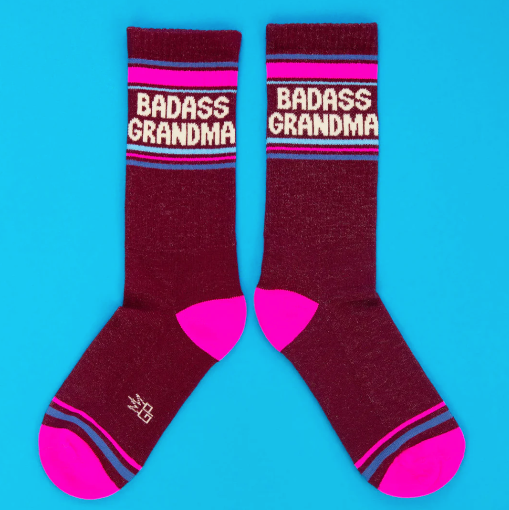 Badass Grandma Unisex Socks