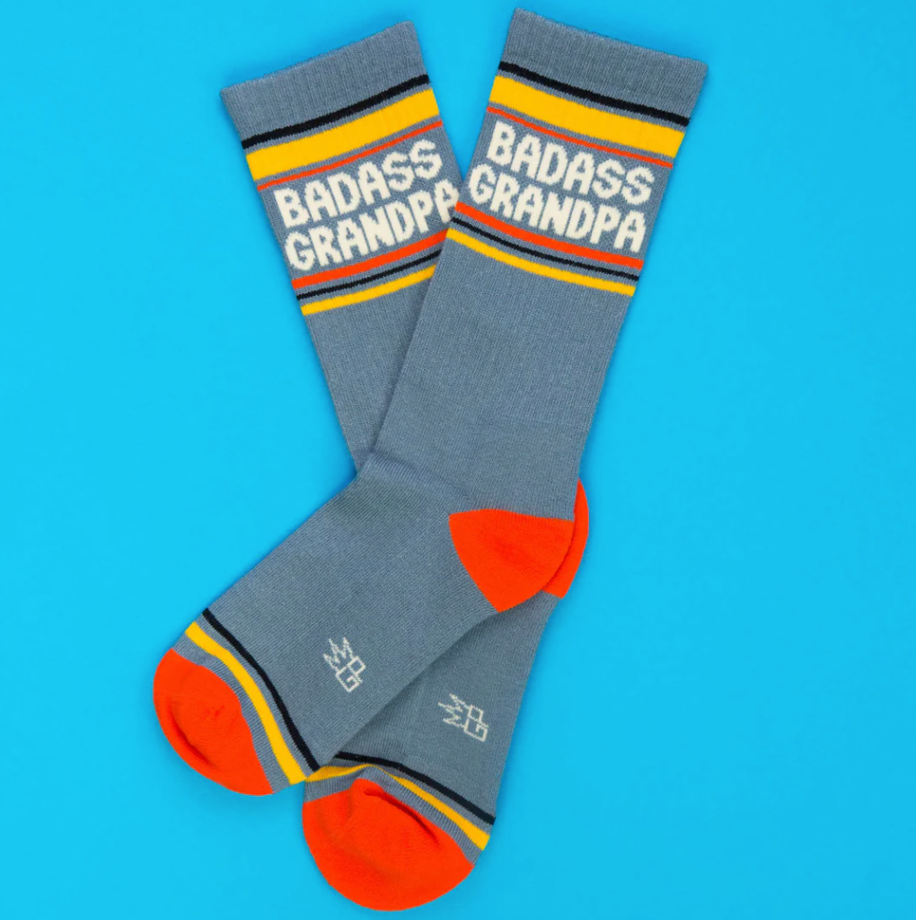 Badass Grandpa Unisex Socks