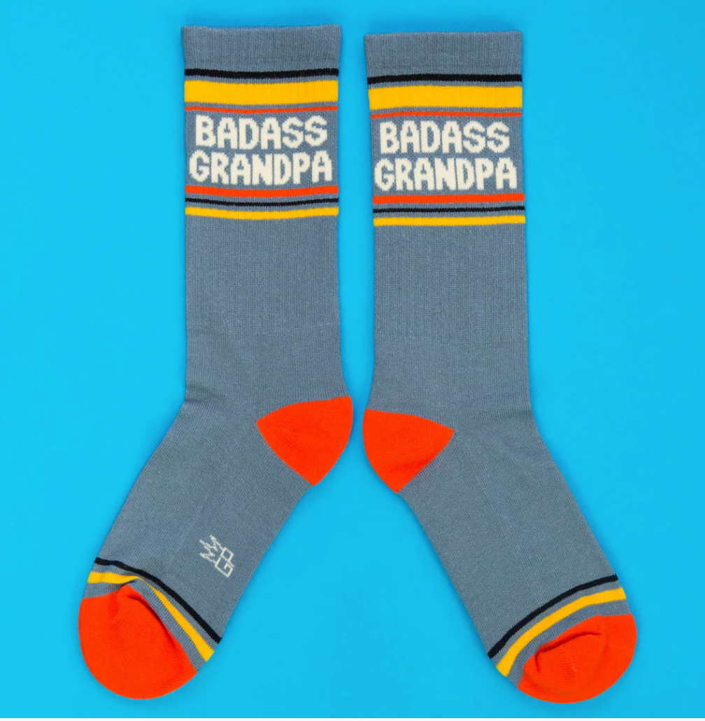 Badass Grandpa Unisex Socks