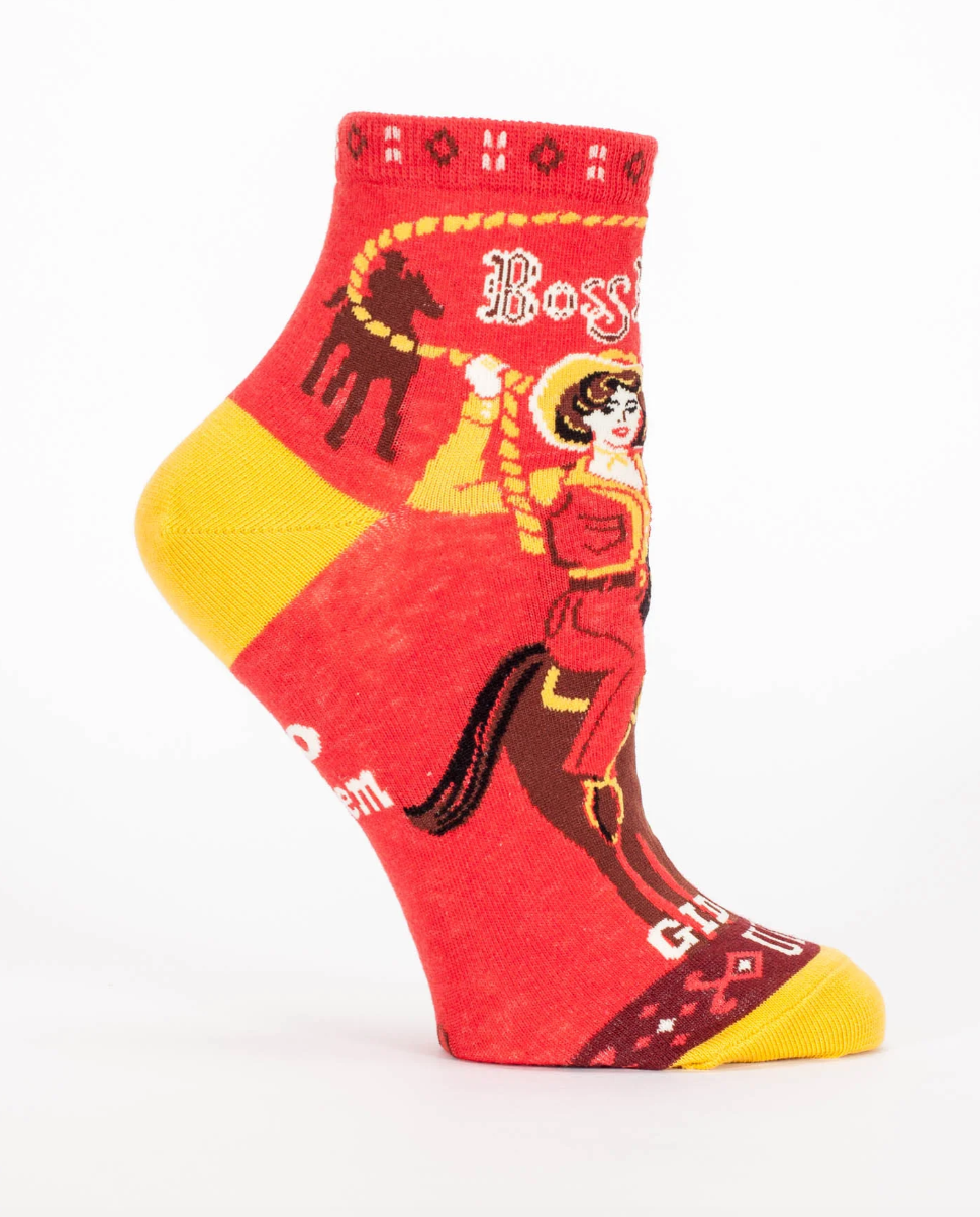 Boss Lady Ankle Socks