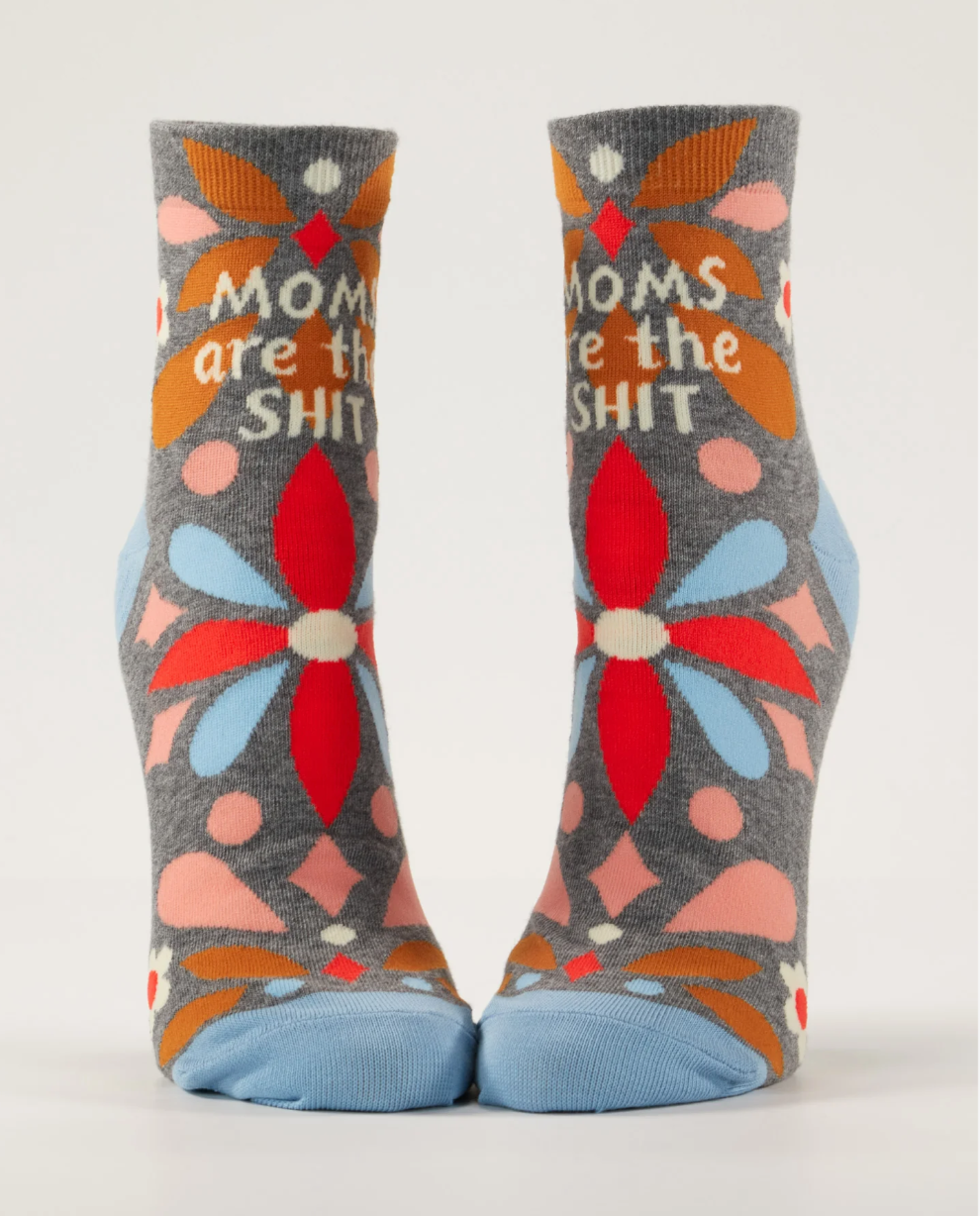 Moms Are The Shit Ankle Socks