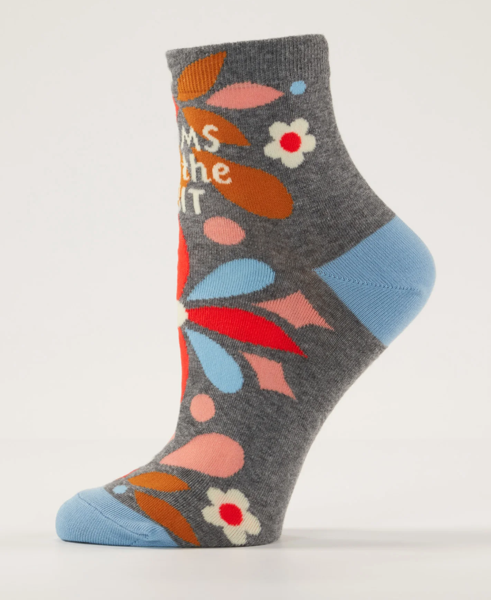 Moms Are The Shit Ankle Socks