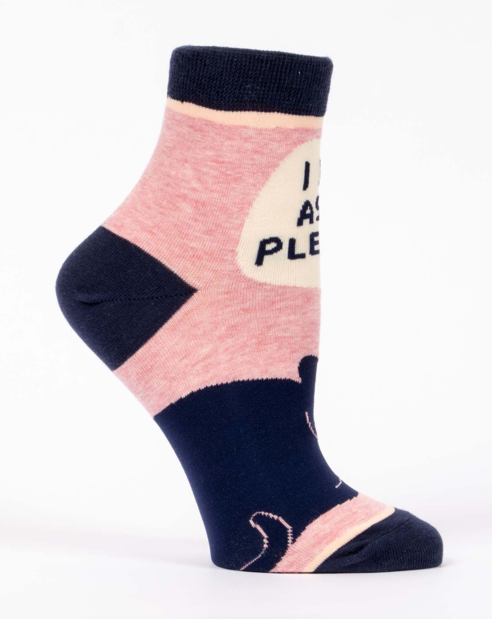 I Do As I Please Ankle Socks