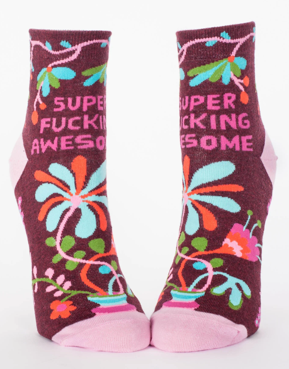 Super Fucking Awesome Ankle Socks