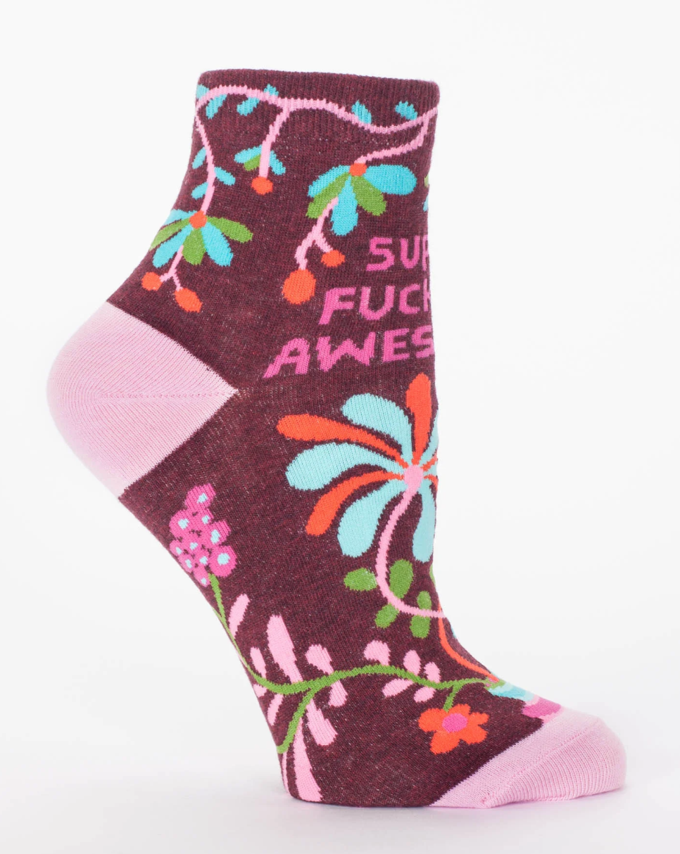 Super Fucking Awesome Ankle Socks