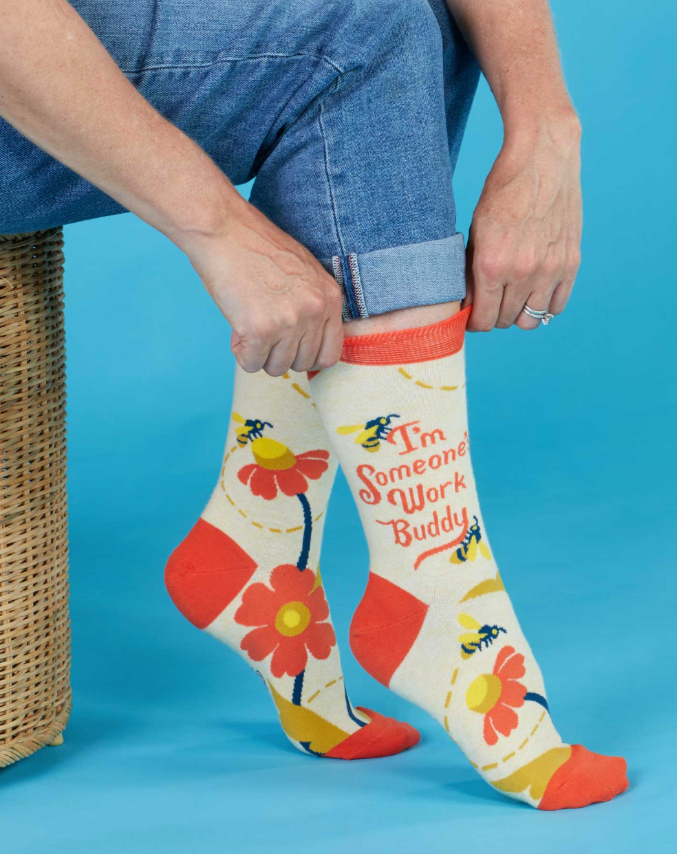 Work Buddy Crew Socks