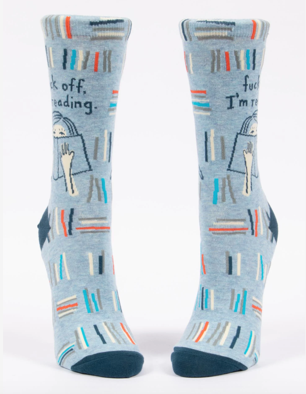 Fuck Off I’m Reading Women’s Crew Socks